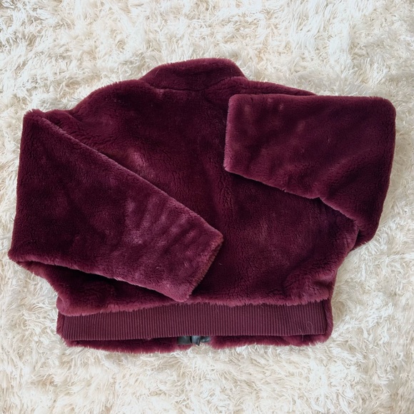 Free People fake fur bomber coat - Picture 2 of 4